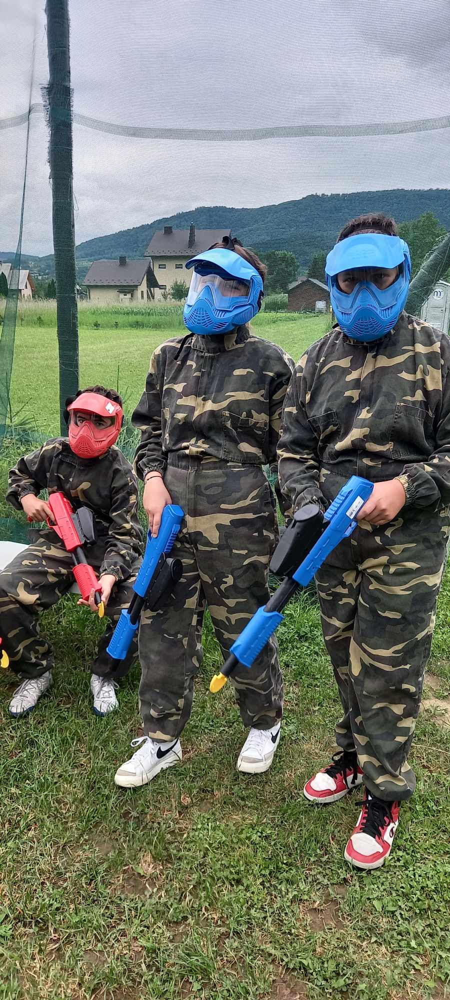 Paintball - wycieczka klas starszych