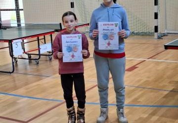 Zawody międzygminne w tenisie stołowym w Długołęce Świerkli