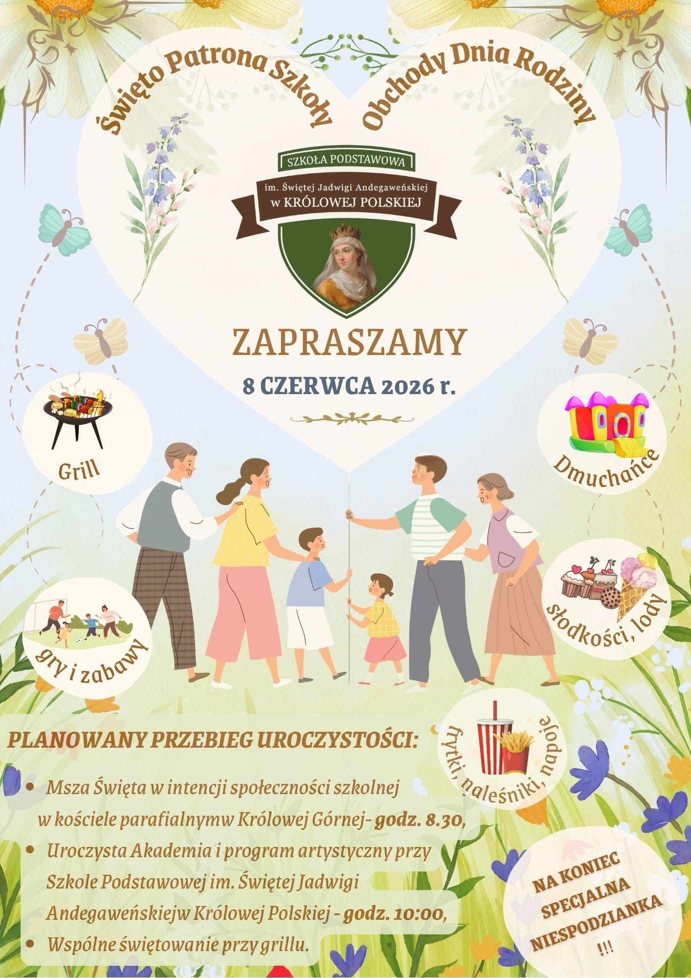 Święto Szkoły, Dzień Rodziny